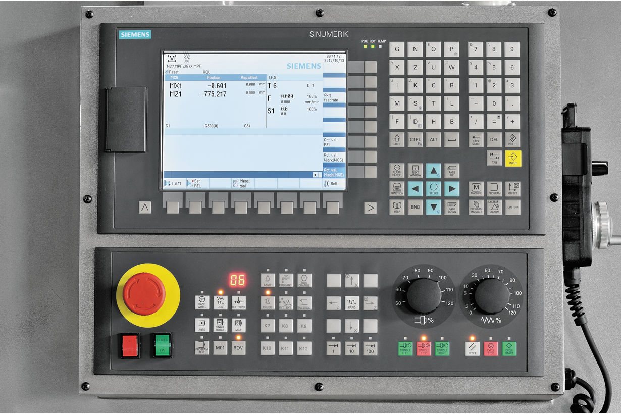 Токарный станок с ЧПУ JET JCK-1640S CNC (Siemens, ручн. патрон, 6-ти поз. рев. голова)